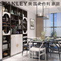美国史丹利stanley家居明月轩系列-餐酒柜展示柜装饰柜