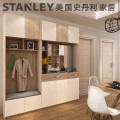 	美国史丹利stanley家居风情原木系列-玄关柜鞋柜收纳柜