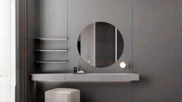 意柜全屋定制--轻奢风格—卡里亚系列--背景桌
