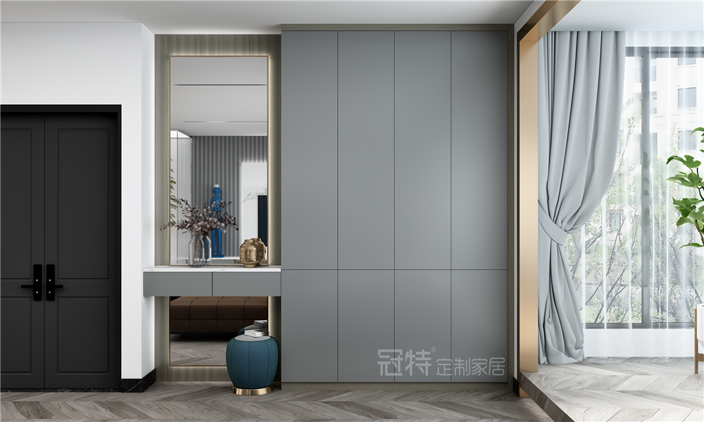 冠特定制家具-城市之光-入户