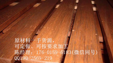 印尼菠萝格厂价直销 格木优质 印茄木地板