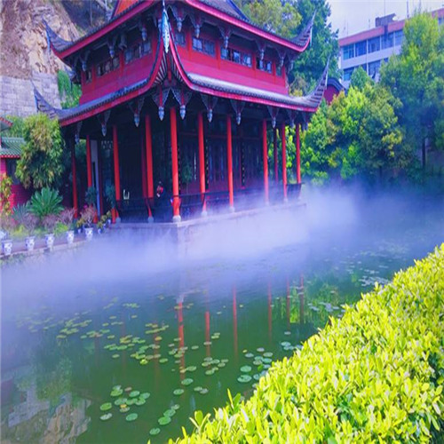 旅游景点绿化带雾喷冷雾系统工程