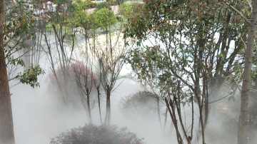 景区景点高压喷雾降温加湿造景设备