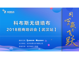 【慧亚—家居热线直播】“同心，共赢，齐飞跃”科布斯无缝墙布2018招商培训会——武汉站