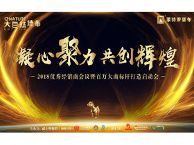【慧亚－家居热线直播】2018大自然优秀经销商会议暨百万大商标杆打造启动会——北京站