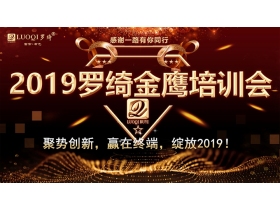 2019罗绮金鹰培训会【慧亚家居热线直播】