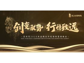 百利玛“创新驭变 行稳致远”2020年战略合作经销商营销峰会【慧亚直播】