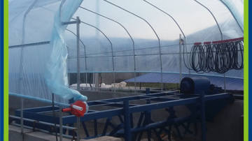 异位发酵床翻耙机施工安装图2米3米厂家报价