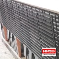300铝合金梭形百叶
